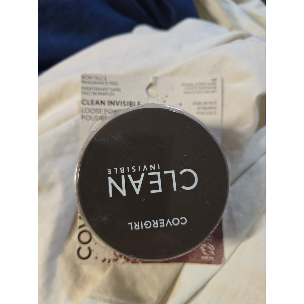 Covergirl Clean Invisible Loose Powder - #140 Translucent Dark New Sealed